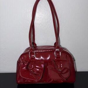 Elegant Red Women's Handbag